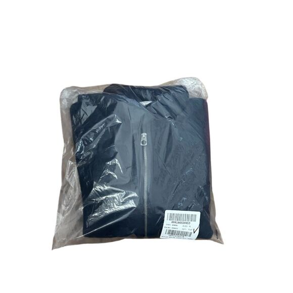 NWT J CREW Boiled merino wool coach's sweater-jacket in navy - Picture 7 of 7